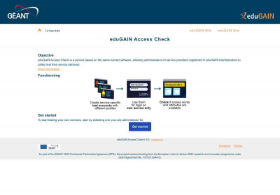 Select your service provider - eduGAIN Access Check Select your service provider - eduGAIN Access Check
