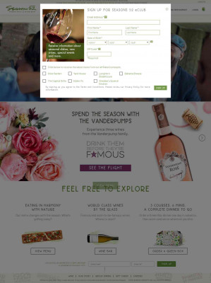 Account Login | Seasons 52 Restaurant Account Login | Seasons 52 Restaurant