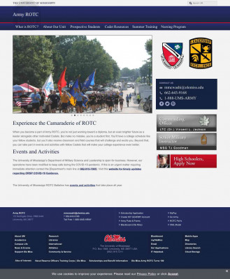 Branch Orientation - Ole Miss Army ROTC Branch Orientation - Ole Miss Army ROTC