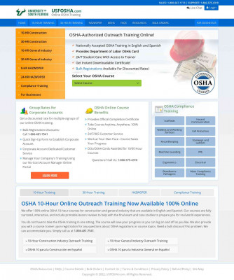 USFOSHA.com Online OSHA Training USFOSHA.com Online OSHA Training