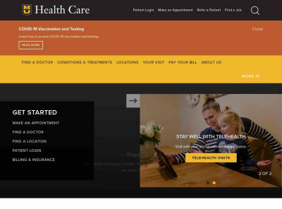 Your MU Health Care Your MU Health Care