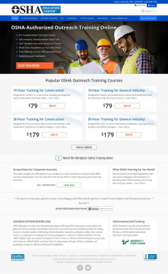 OSHA Education Center: OSHA 10 & 30 Hour Online Training ... OSHA Education Center: OSHA 10 & 30 Hour Online Training ...