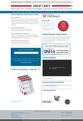 Register New Account - Online Learning - Great Lakes OSHA Register New Account - Online Learning - Great Lakes OSHA