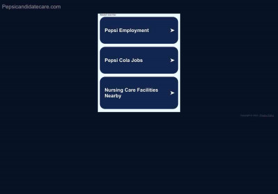 pepsicandidatecare.com/ pepsicandidatecare.com/
