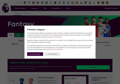 Fantasy Premier League, Official Fantasy Football Game of ... Fantasy Premier League, Official Fantasy Football Game of ...