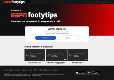 Footy tipping, AFL tipping & NRL tipping competitions Footy tipping, AFL tipping & NRL tipping competitions