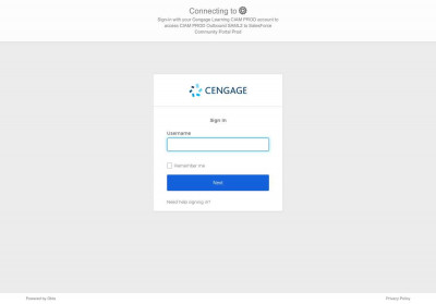 Login - Cengage Login - Cengage