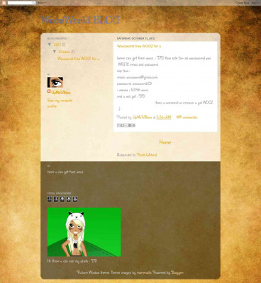 Woozworld free WOOZ for u Woozworld free WOOZ for u
