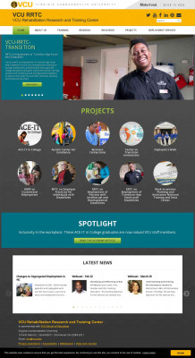 Rehabilitation Research and Training Centers - VCU Rehabilitation Research and Training Centers - VCU