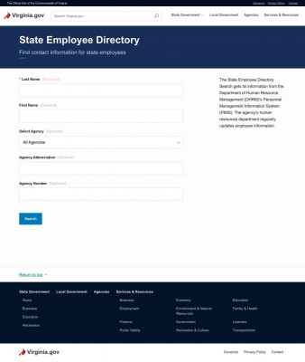 State Employee Directory | Virginia.gov State Employee Directory | Virginia.gov