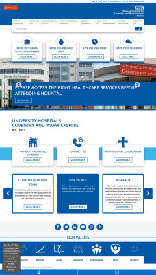 University Hospitals Coventry & Warwickshire University Hospitals Coventry & Warwickshire