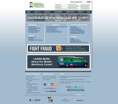Louisiana Workforce Commission: LAWorks Homepage Louisiana Workforce Commission: LAWorks Homepage