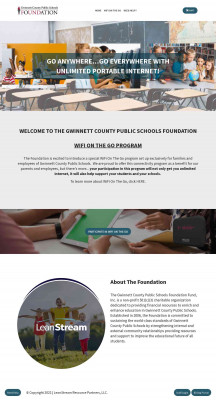 Gwinnett County Public Schools Foundation Gwinnett County Public Schools Foundation