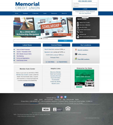 Memorial Credit Union: Home Memorial Credit Union: Home