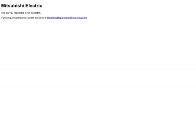 CUSTOMER CARE - Mitsubishi Electric Trane HVAC US CUSTOMER CARE - Mitsubishi Electric Trane HVAC US