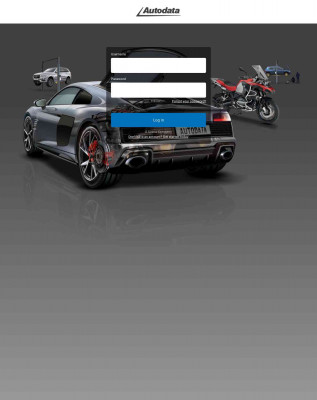 Autodata Workshop Application | Login page Autodata Workshop Application | Login page