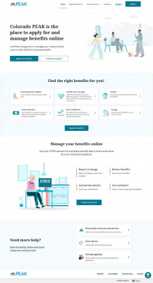 Setting Up Your Account - Colorado PEAK Setting Up Your Account - Colorado PEAK