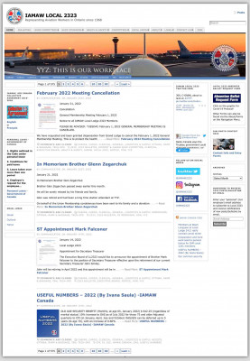 Employee Travel - IAMAW Local 2323 Employee Travel - IAMAW Local 2323