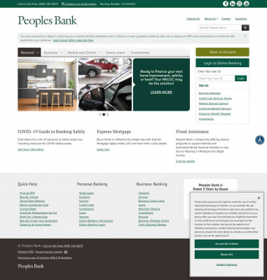 Online Banking | Electronic Banking Services - Peoples Bank Online Banking | Electronic Banking Services - Peoples Bank