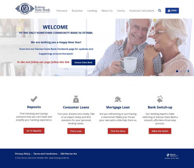 Personal Online Banking › Kansas State Bank Personal Online Banking › Kansas State Bank
