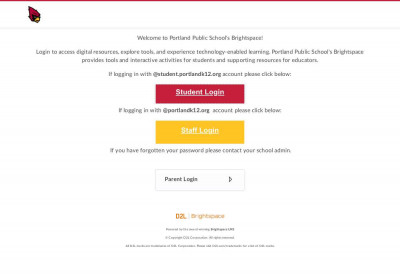 Login - Portland Public Schools - D2L Login - Portland Public Schools - D2L