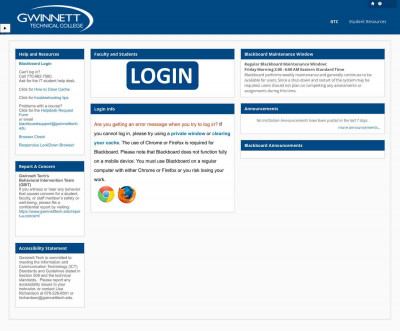 Gwinnett Technical College - Blackboard.com Gwinnett Technical College - Blackboard.com
