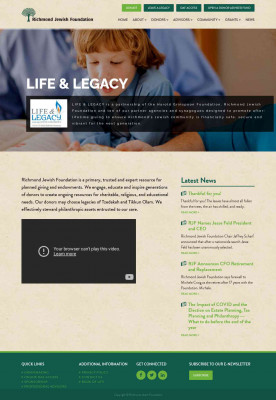 Richmond Jewish Foundation — RJF – Investing in your ... Richmond Jewish Foundation — RJF – Investing in your ...