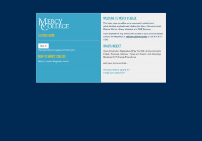 Mercy Connect - Mercy College Mercy Connect - Mercy College