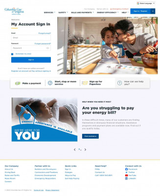 Home - Columbia Gas of Virginia Home - Columbia Gas of Virginia