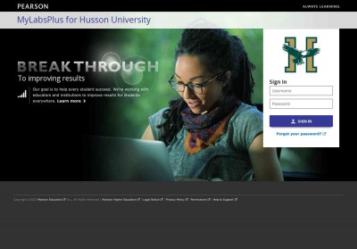 MyLabsPlus for Husson University MyLabsPlus for Husson University