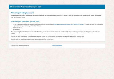 https://paperlessemployee.com/target https://paperlessemployee.com/target
