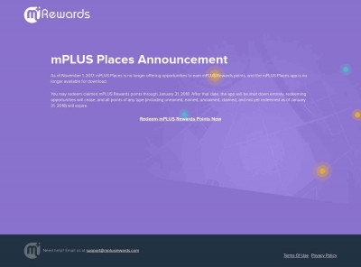 mPLUS Rewards: Homepage mPLUS Rewards: Homepage