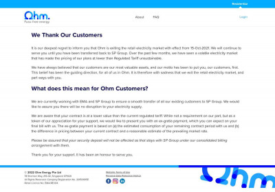 Frequently Asked Questions - Ohm Energy Frequently Asked Questions - Ohm Energy