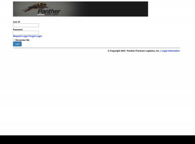 Login - Panther Premium Logistics Login - Panther Premium Logistics