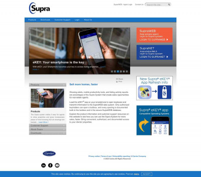 Login - Supra Ekey Login - Supra Ekey