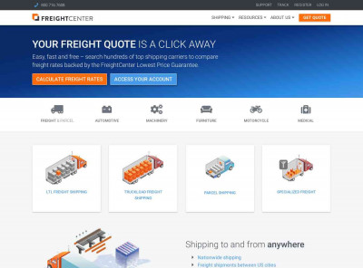 Panther Terminals, Service Area, and Coverage. - FreightCenter Panther Terminals, Service Area, and Coverage. - FreightCenter