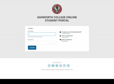 Welcome to Ashworth College Online | Student Portal Welcome to Ashworth College Online | Student Portal