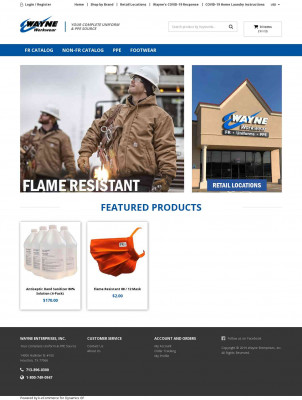Login - Wayne Workwear Login - Wayne Workwear