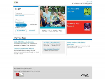 SUPERVALU STAR 401(k) Plan - Account Login SUPERVALU STAR 401(k) Plan - Account Login