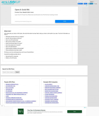 401k plan information for SUPERVALU INC. 401k plan information for SUPERVALU INC.