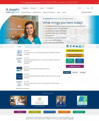 St. Joseph's Healthcare Hamilton: Home St. Joseph's Healthcare Hamilton: Home