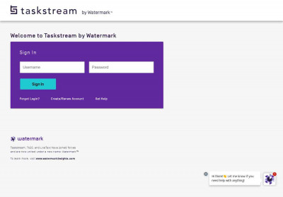 TaskStream LOGIN TaskStream LOGIN