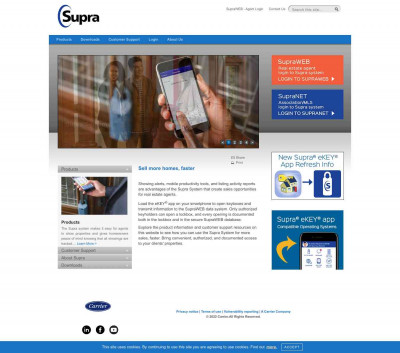 Login - Supra Ekey Login - Supra Ekey