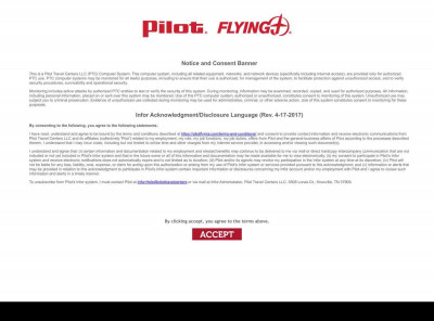 Account locked out? - Pilot Flying J Account locked out? - Pilot Flying J
