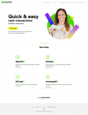 Reload @ the Register with Cash, from Green Dot Reload @ the Register with Cash, from Green Dot