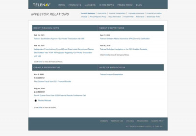 Delphi Selects TeleNav to Power Connected Navigation ... Delphi Selects TeleNav to Power Connected Navigation ...