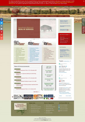 Wyoming Department of Workforce Services Wyoming Department of Workforce Services