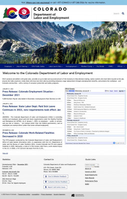 Home | Department of Labor & Employment Home | Department of Labor & Employment