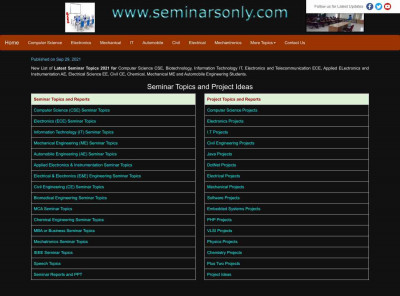 How it Works - Seminar Topics How it Works - Seminar Topics