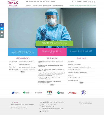 COLLECTIVE AGREEMENT Between - Ontario Nurses ... COLLECTIVE AGREEMENT Between - Ontario Nurses ...
